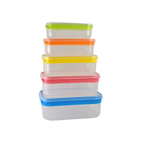 BPA-Free Plastic Food Storage Containers with Lids - 2000-Piece Set