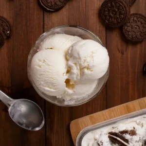 Classic Vanilla Ice Cream - 500 ml, Creamy & Smooth Delight